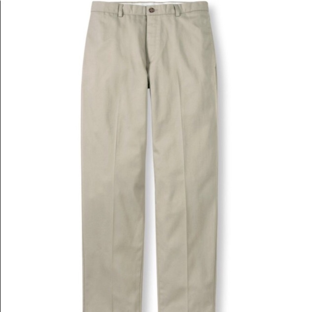 LLBeanMen’s 36x34 Plain Front Double L Chino Pant